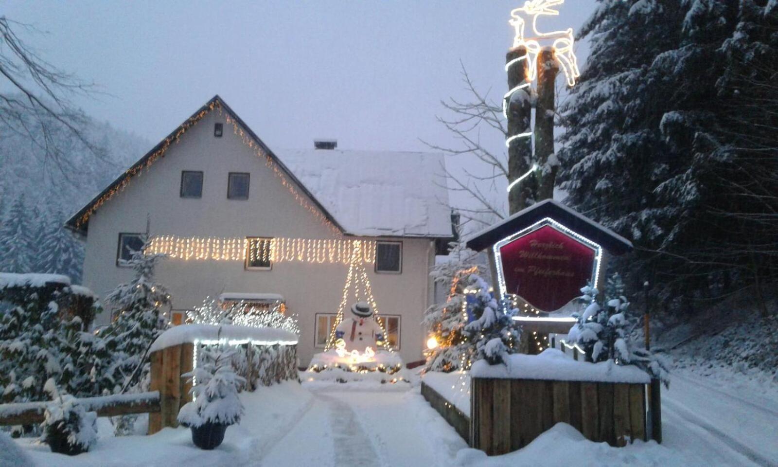 Waldpension Pfeiferhaus Warmensteinach Extérieur photo